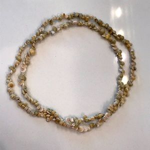 Shell necklace, 36”